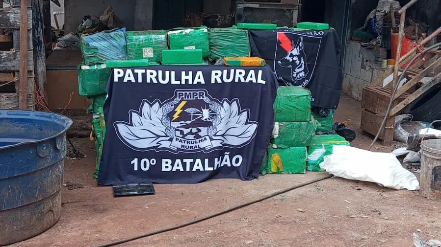 Polícia Militar apreende mais de uma tonelada de maconha em Califórnia