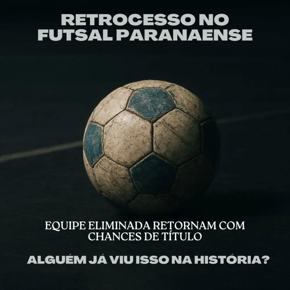 Polêmica no futsal paranaense: Série Bronze volta a 32 equipes