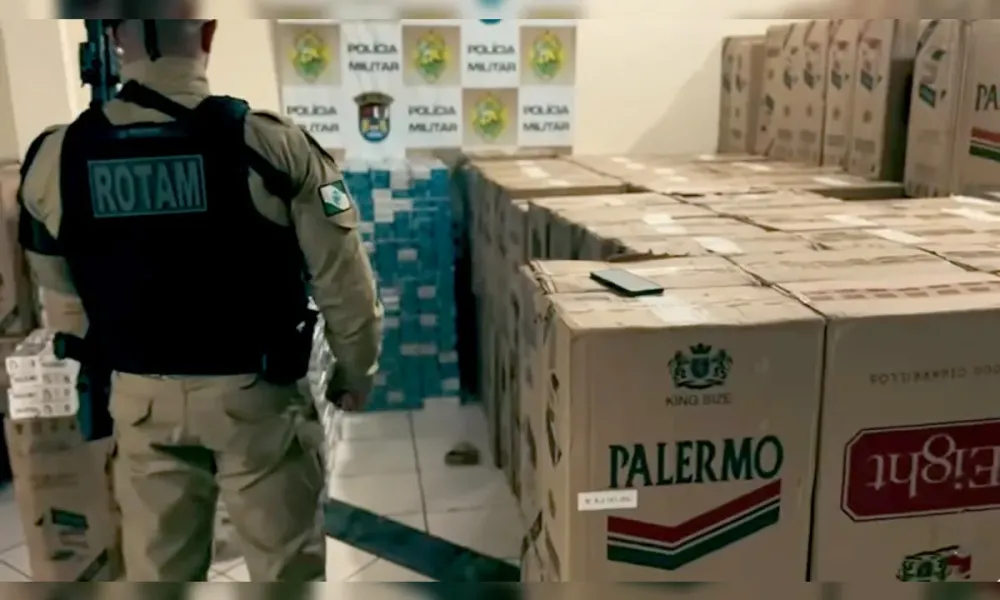 Contrabandista é Preso com Carga de Cigarros Avaliada em R$ 800 Mil