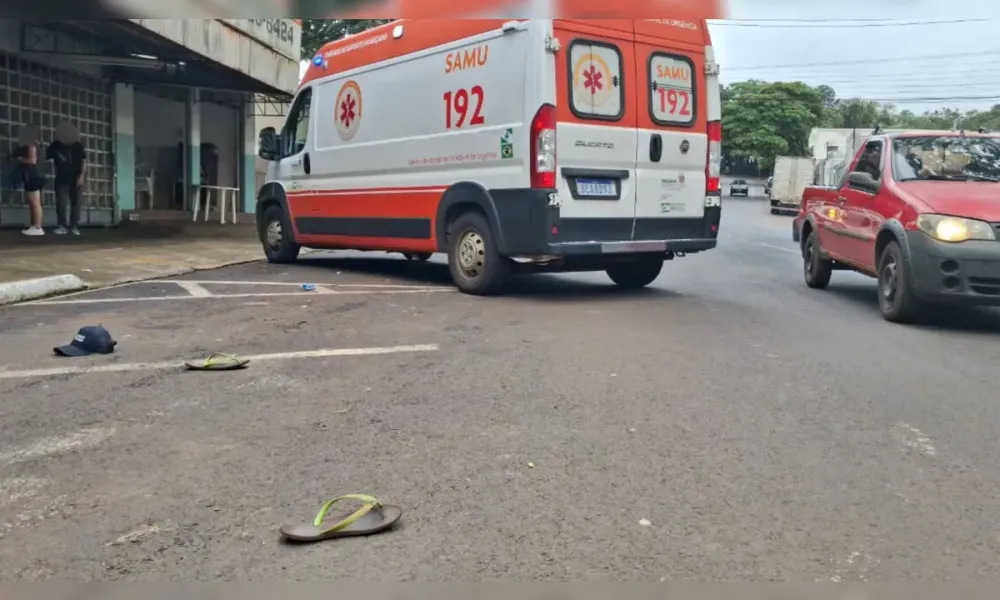 Pedestre morre após atropelamento próximo ao Estádio Olímpio Barreto, em Apucarana