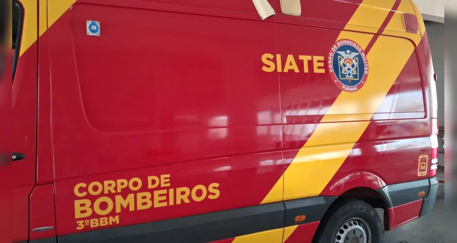 Queda de caminhão mobiliza Siate em Apucarana