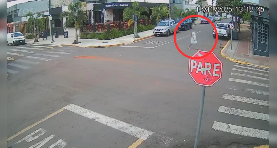 Fuga de hospital chama atenção no centro de Apucarana