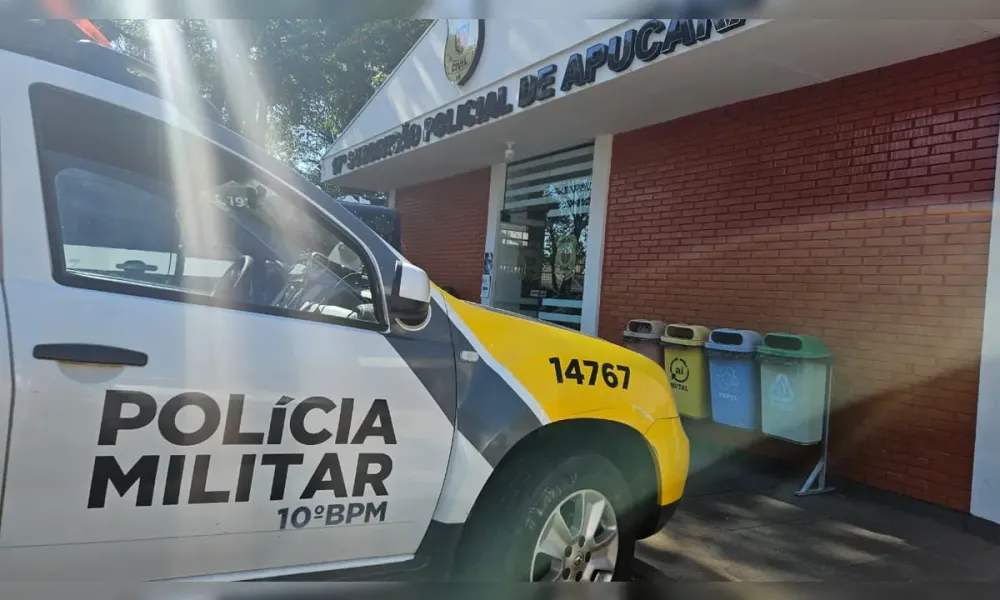 Homem é detido após destruir objetos e ameaçar familiares em Apucarana