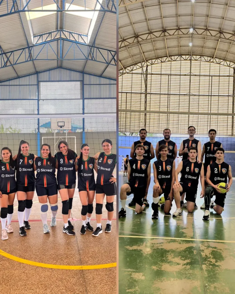 Cândido de Abreu classifica as duas equipes de vôlei para a segunda fase do Javi’s