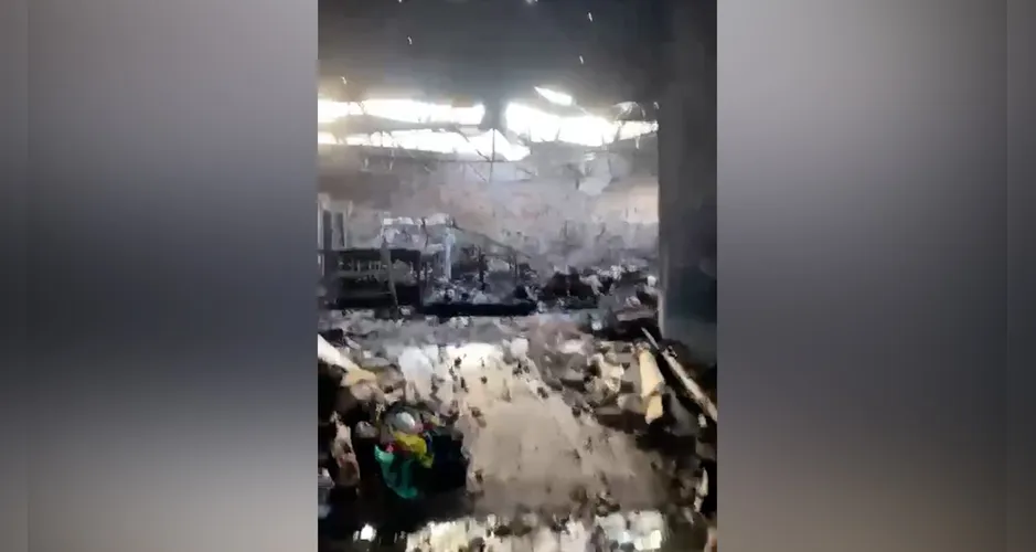 Incêndio de grandes proporções assusta moradores em Apucarana