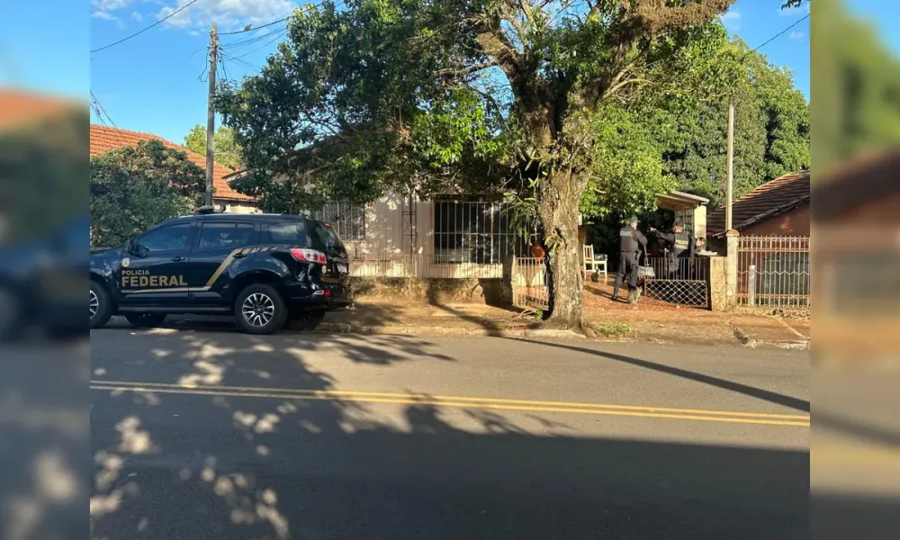 PF cumpre mandados em três estados e descobre entrepostos do crime em Maringá