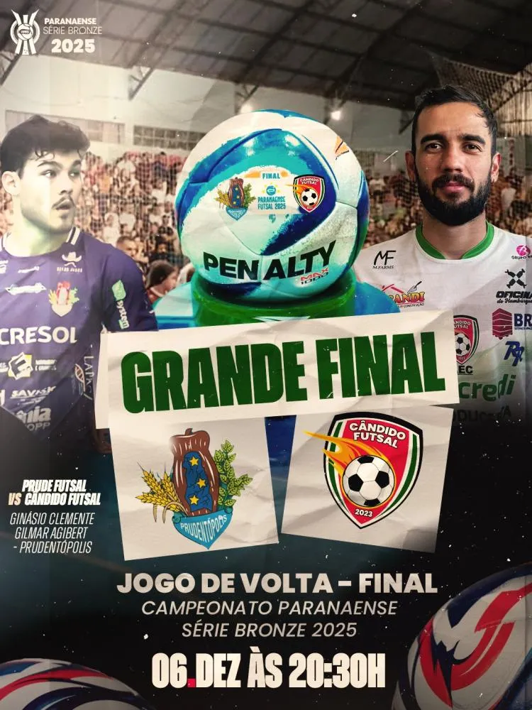 Melhor Defesa x Melhor Ataque: Final da Série Bronze 2025 Coloca Prudentópolis e Cândido Frente a Frente em Duelo Histórico
