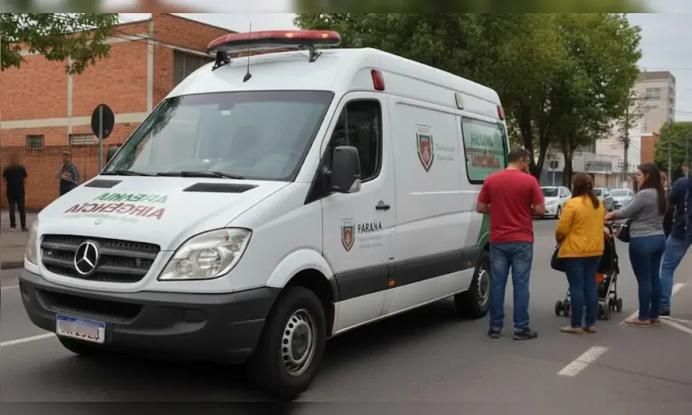 Adolescente é atropelado por moto e condutor foge sem prestar socorro em Faxinal