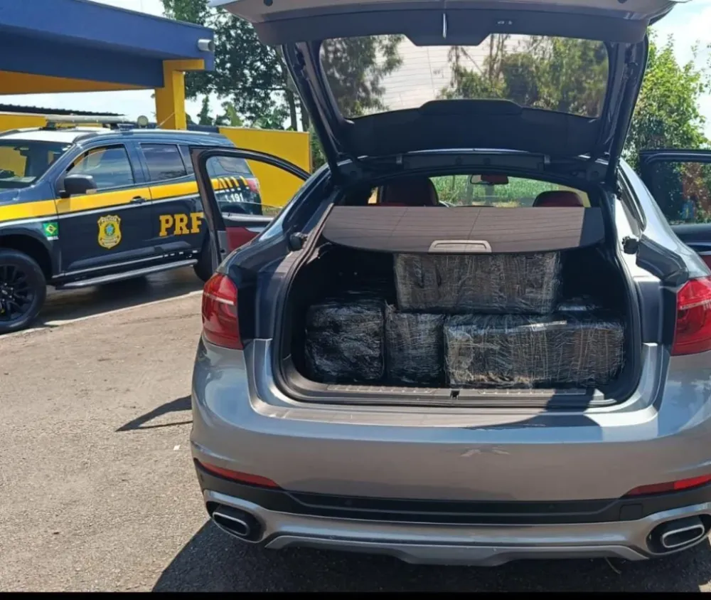 Mulher é presa com quase 200 quilos de maconha em Campo Mourão