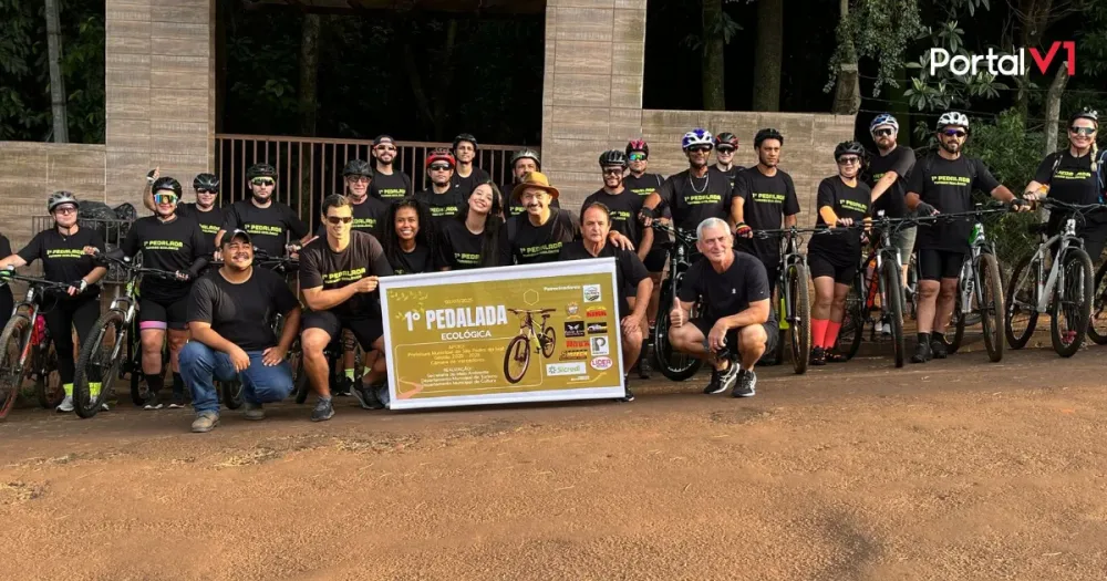 Primeira Pedalada Ecológica celebra o Dia do Turismo Ecológico em São Pedro do Ivaí