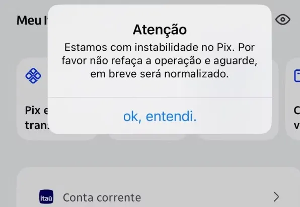 Instabilidade no PIX atinge bancos em todo o país e gera onda de reclamações nesta segunda-feira
