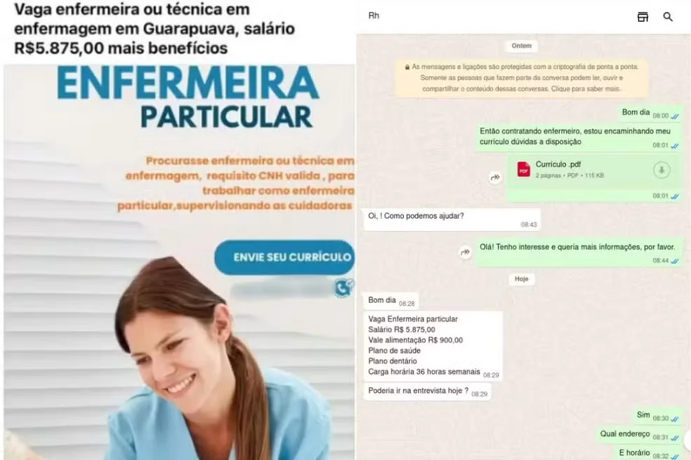 Mulher é presa em flagrante por aplicar golpe com falsas entrevistas de emprego