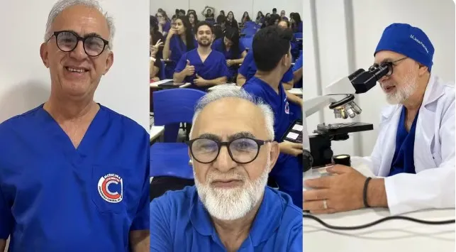 Aos 69 anos, ex-cabeleireiro deixa carreira de 45 anos para cursar Medicina no Paraguai