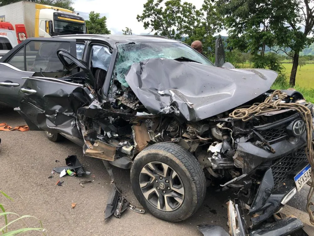 Empresário de São João do Ivaí fica ferido em acidente durante retorno da Bahia