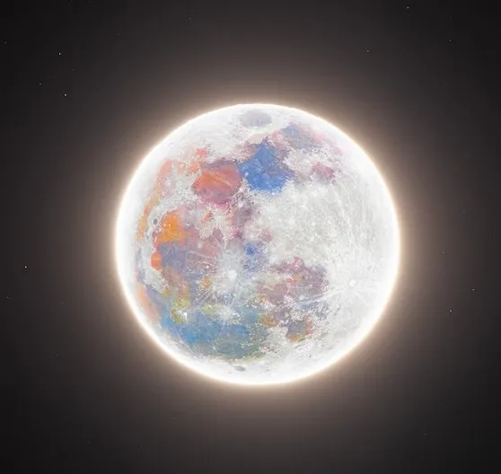 Alerta de fake: imagens da Lua que circulam nas redes não foram registradas no espaço