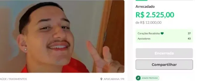 Jovem é indiciado por suspeita de arrecadar doações para tratamento de leucemia e usar dinheiro em viagens