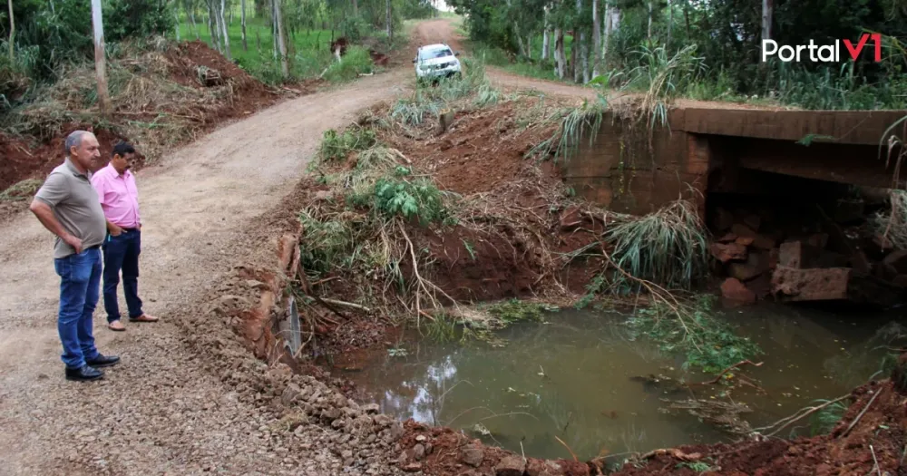 Reforma da Ponte entre São Pedro do Ivaí e Marumbi Iniciada