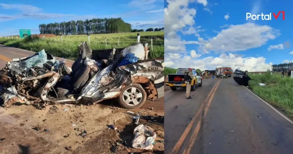 Acidente fatal na PR-182: Homem morre após colisão frontal com ônibus