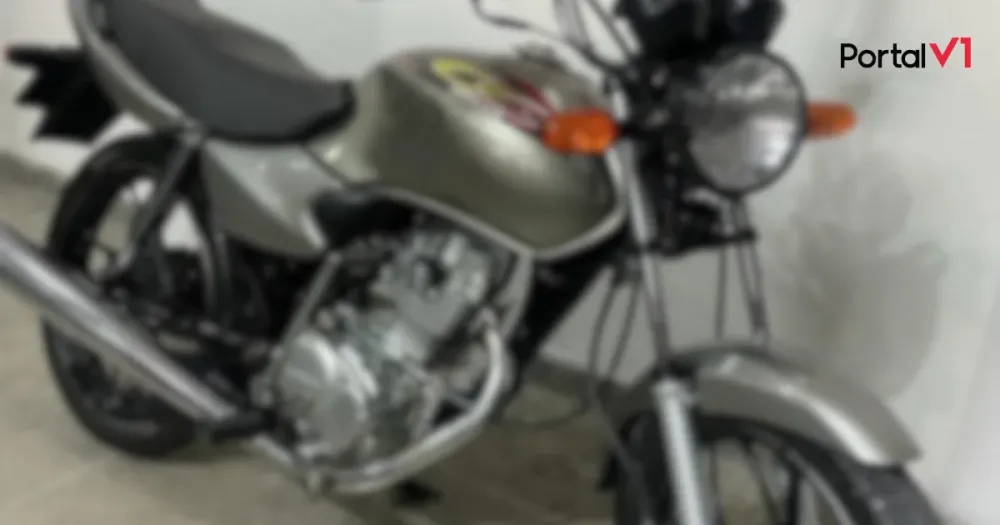 Motocicleta é furtada durante festa de aniversário em Grandes Rios