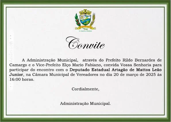 Diálogo e desenvolvimento: encontro com Artagão Junior em São Pedro do Ivaí