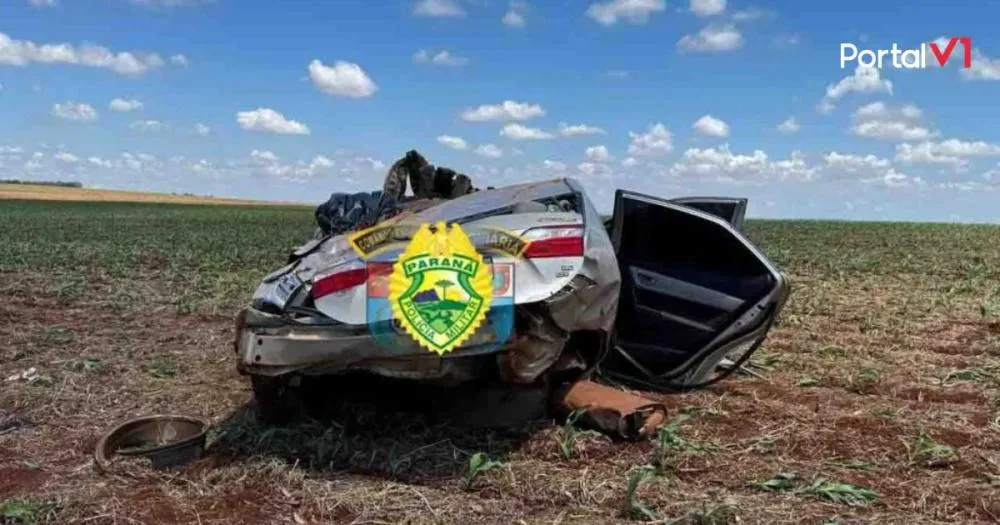 Acidente na PR-445 deixa um morto e uma mulher ferida em Cambé