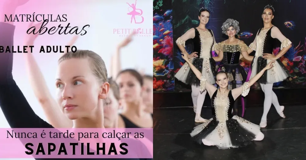 Ballet Adulto no Petit Ballet de São João do Ivaí: Matrículas Abertas