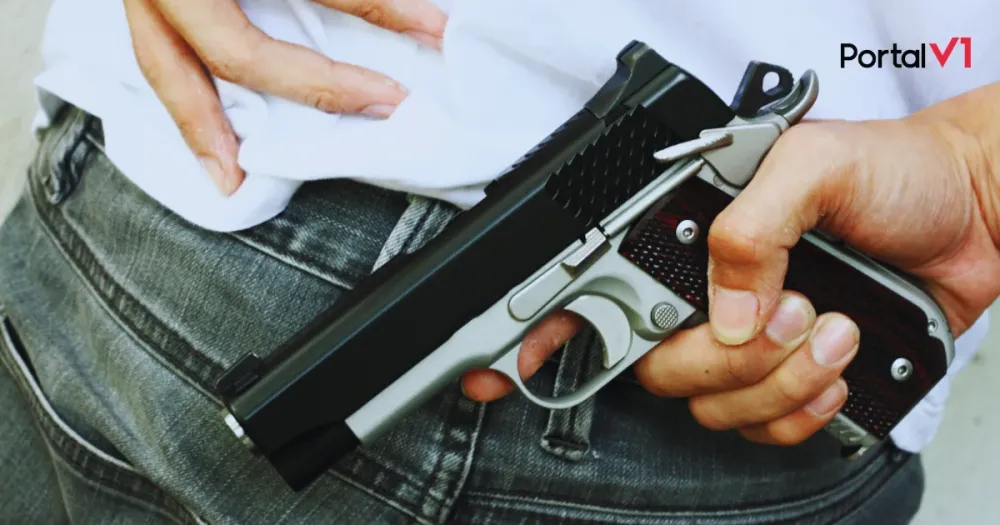 Homem é ameaçado com arma de fogo em São Pedro do Ivaí