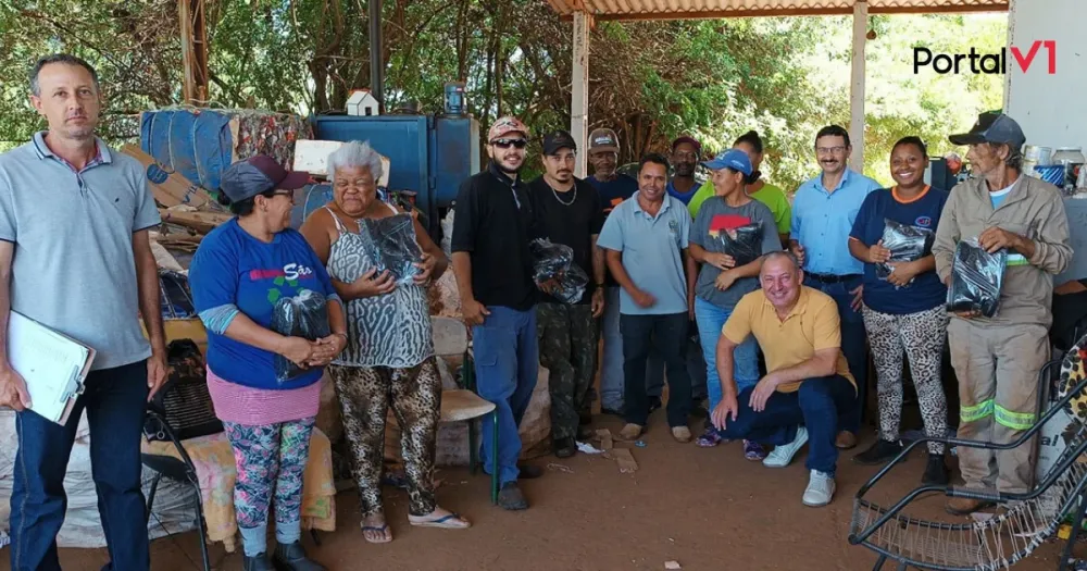 São Pedro do Ivaí investe na melhoria das condições de trabalho dos servidores da reciclagem