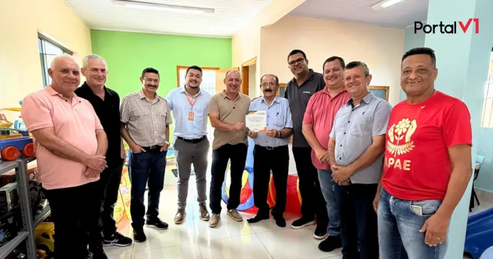 APAE de São Pedro do Ivaí recebe investimento de R$ 20 mil da Cresol para melhorias