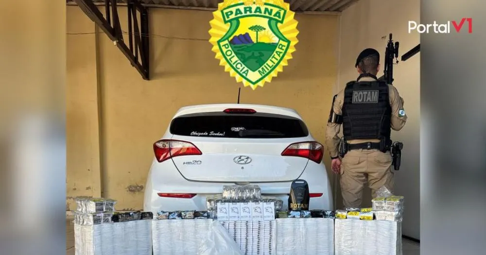 ROTAM apreende R$ 340 mil em baterias ilegais e prende dois suspeitos em São João do Ivaí