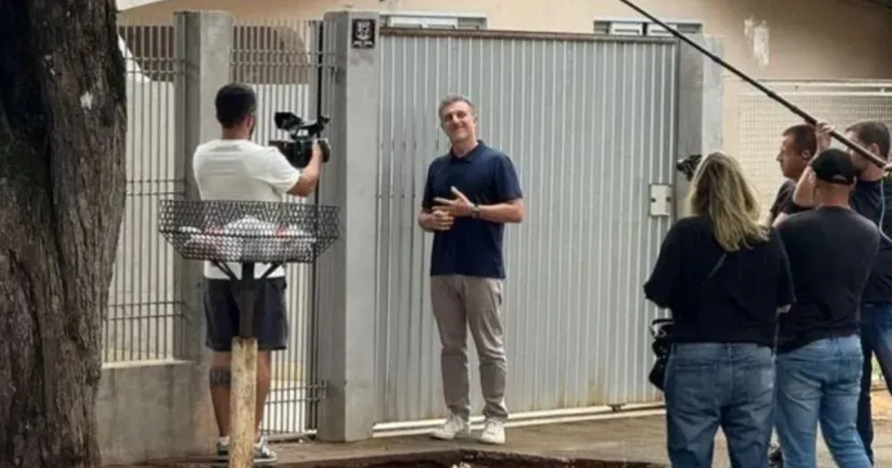 Luciano Huck é flagrado em Cianorte e visita misteriosa levanta suspeitas