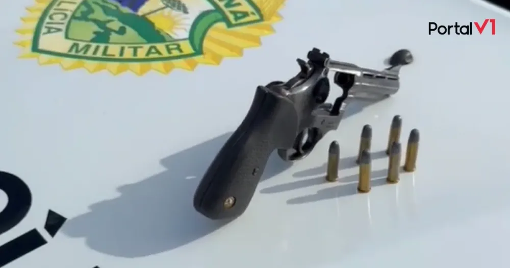 Homem é preso com arma ilegal durante abordagem em Cambira