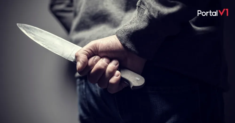 Homem invade residência e ameaça vítima com faca em São Pedro do Ivaí