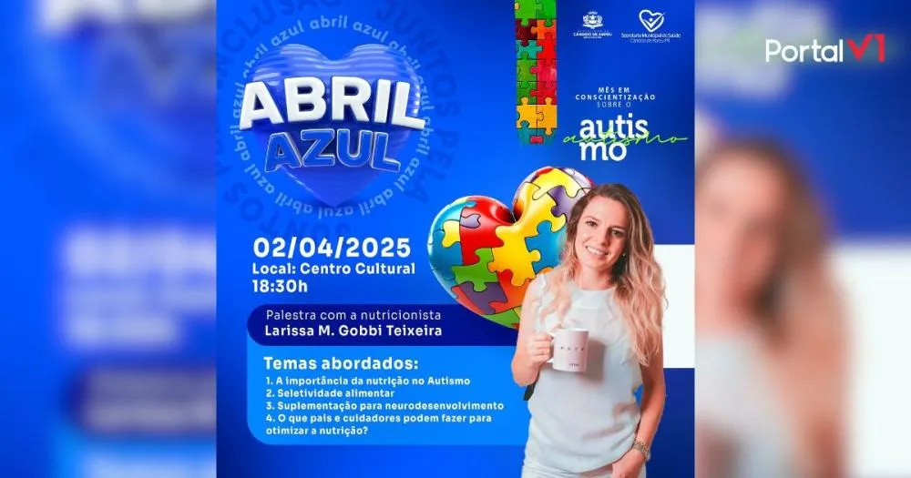 Abril Azul: Conscientização do Autismo em Cândido de Abreu