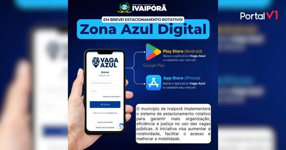 Ivaiporã anuncia Zona Azul Digital para melhorar mobilidade urbana
