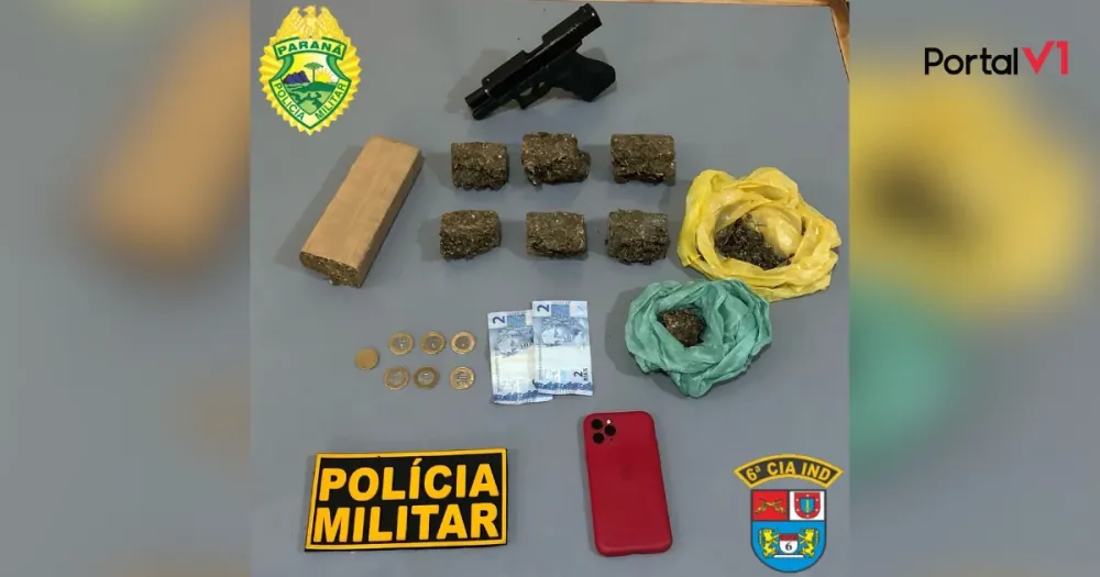 Homem é detido por tráfico de drogas em Ivaiporã