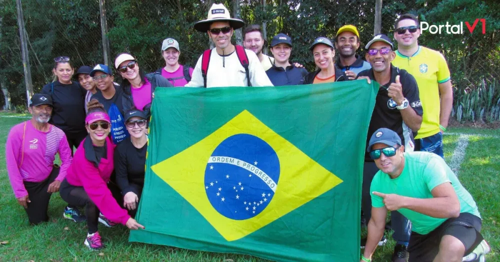 São Pedro do Ivaí participa da 13ª Caminhada Internacional na Natureza em Borrazópolis