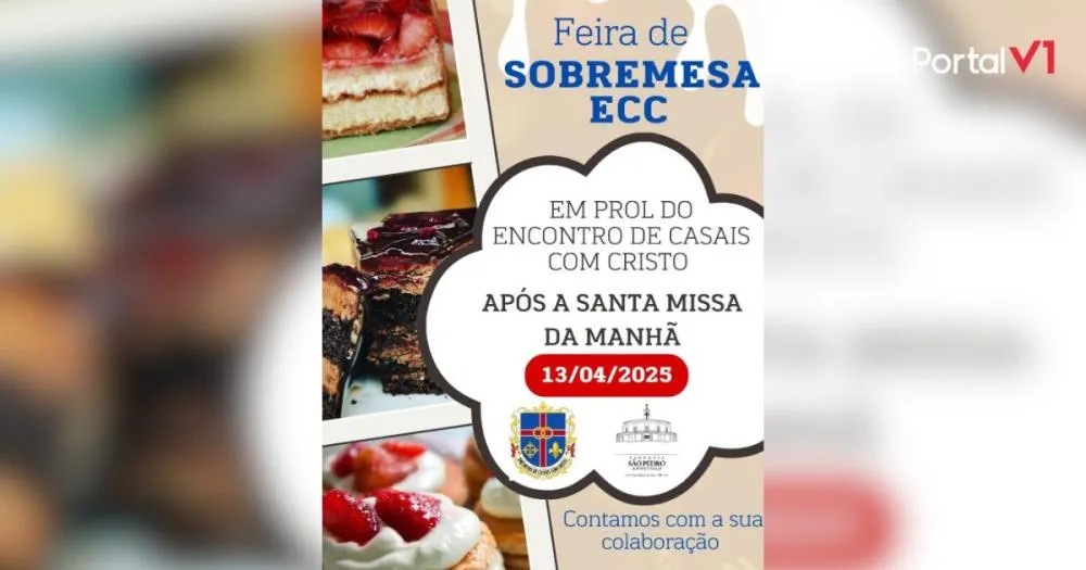 Paróquia São Pedro Apóstolo: Feira de Sobremesas em São Pedro do Ivaí em prol do Encontro de Casais com Cristo