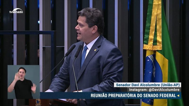 Davi Alcolumbre defende Senado soberano e destaca compromisso com a defesa do mandato parlamentar