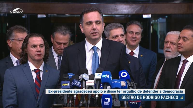 Rodrigo Pacheco: O que mais deve nos orgulhar é a defesa que o Senado fez da democracia no Brasil