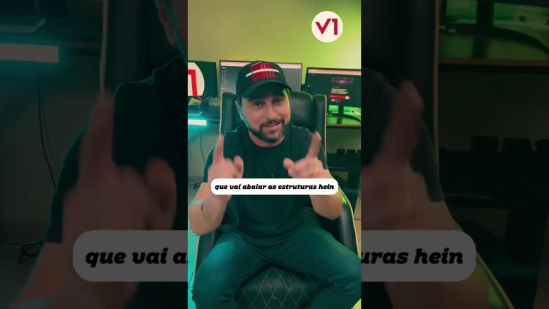 Visita do meu amigo Tião Filho de São João do Ivaí aos estúdios do V1, será que vem novidades?